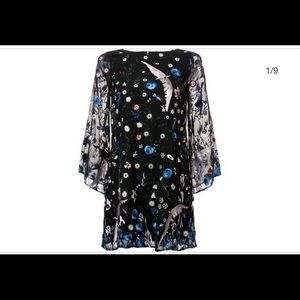 Alice & Olivia Embroidered Dress